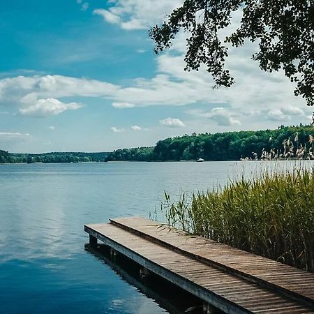 Holzhaus Direkt Am See Priepert Εξωτερικό φωτογραφία