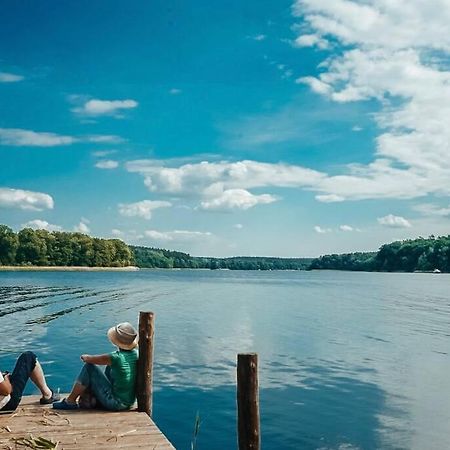 Holzhaus Direkt Am See Priepert Εξωτερικό φωτογραφία