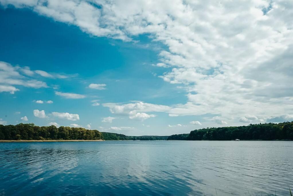 Holzhaus Direkt Am See Priepert Εξωτερικό φωτογραφία